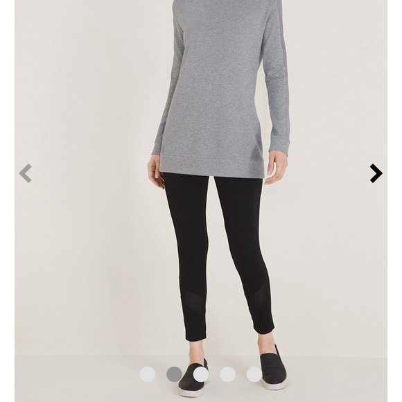 Chicos Zenergy Mesh Mixed Tunix - Picture 4 of 5